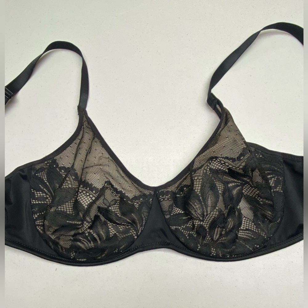 Wonderbra BLK Unlined Underwire, 38B *P1041